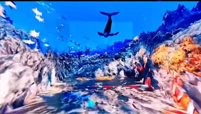 五折幕3D立体展示